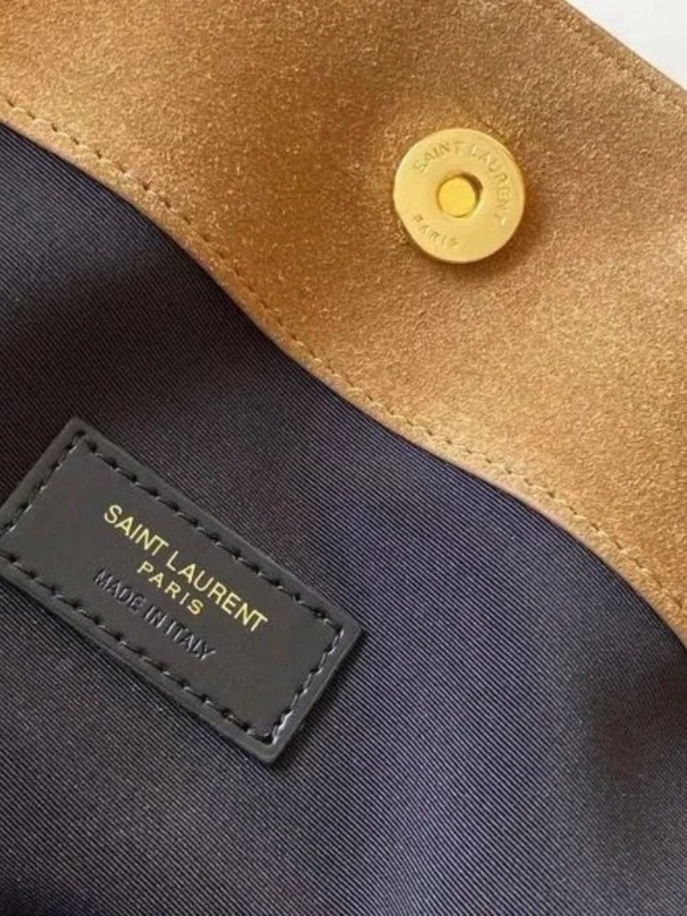 Yves Saint Laurent Suede BucketBag View 5